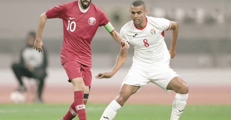 Qatar beat Jordan 2-0 in home friendly