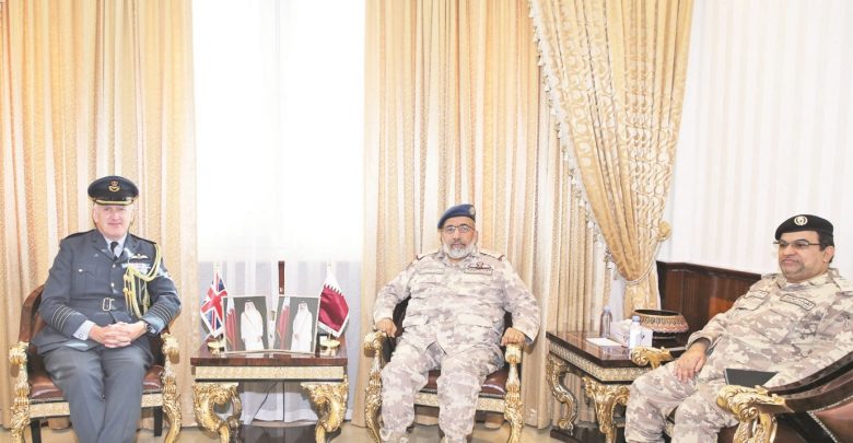 Qatar-UK military ties discussed