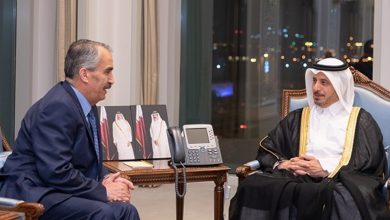 Qatar and Jordan review bilateral relations