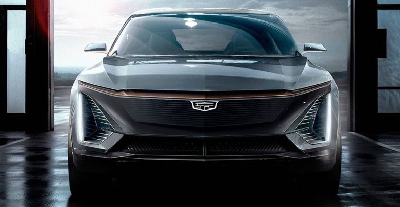 Cadillac shows photo of its first electric car of the future