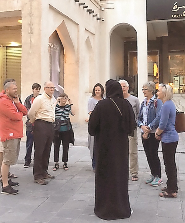 Cultural shopping tours a huge hit at Souq Waqif