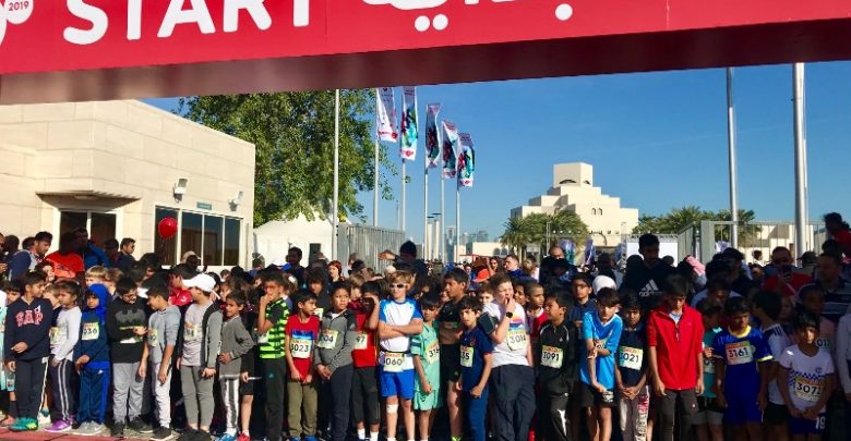 Thousands take part in Ooredoo Doha Marathon
