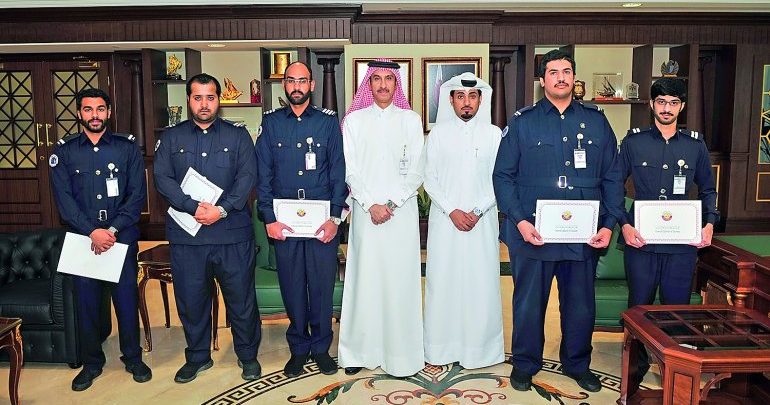 Customs officials honoured