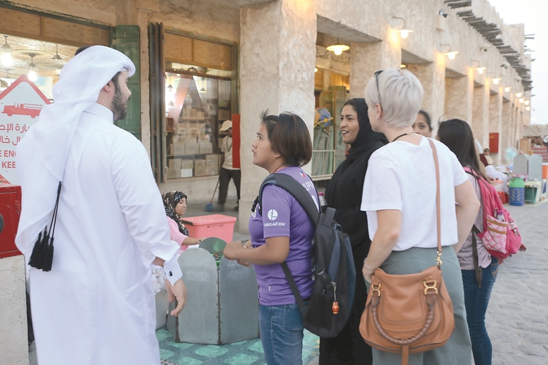 Cultural shopping tours a huge hit at Souq Waqif