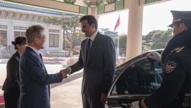 Amir, President of Korea discuss relations of friendship and cooperation