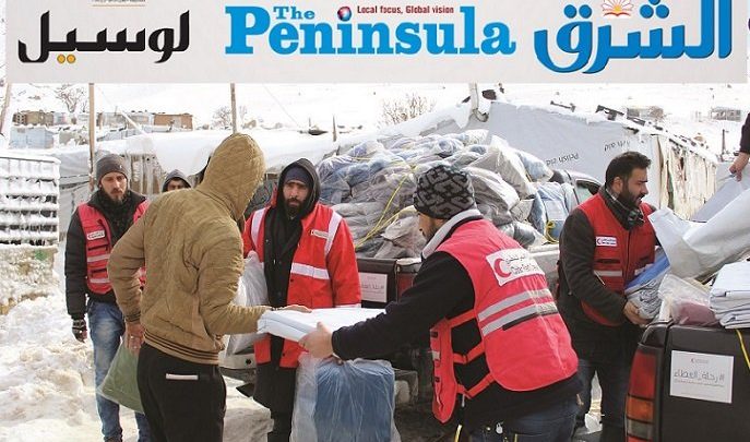 Dar Al Sharq Group to donate sales revenue of newspapers to Arsal relief campaign