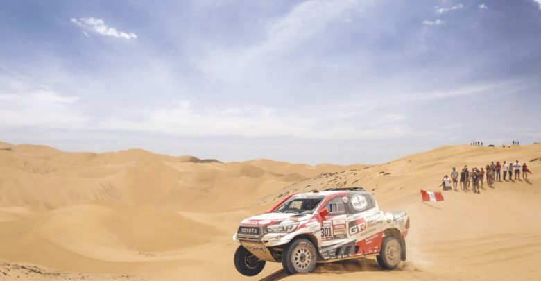 Qatar's Al-Attiyah wins 3rd Dakar Rally title; Price wins bike class