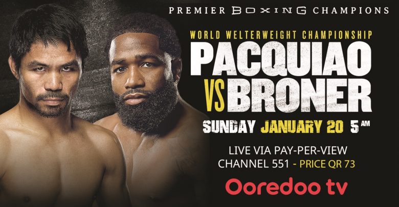 Fight of boxing legends on Ooredoo tv's pay-per-view