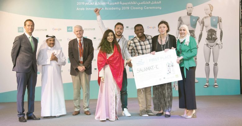 QSTP awards young ‘techpreneurs’ at finale of the Arab Innovation Academy