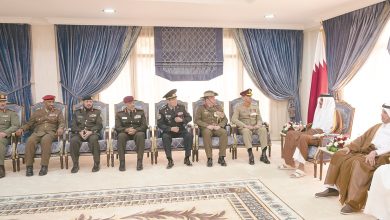 Amir meets military leaders from brotherly countries