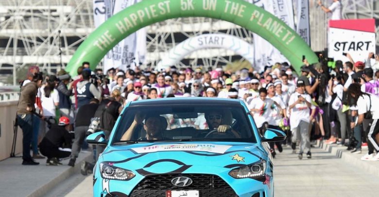 Hyundai concludes its first participation in The Color Run presented by Sahtak Awalan: Your Health First