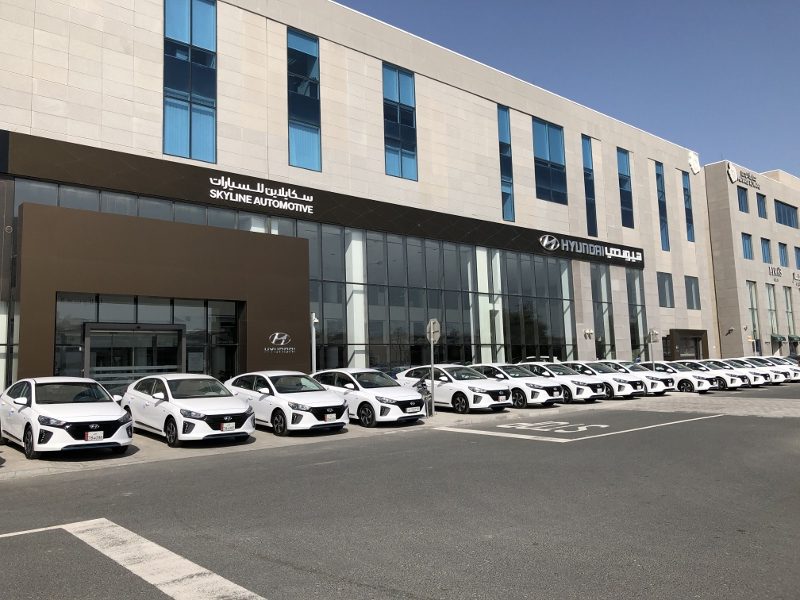 Hyundai’s Hybrid cars join Qatar’s limousine service fleet