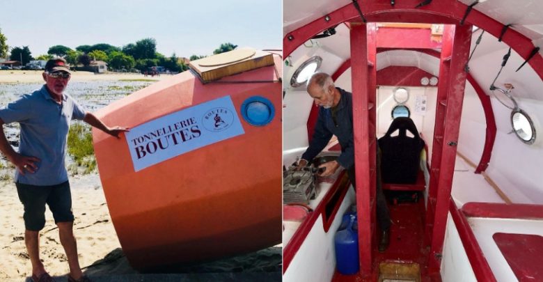 71-Year-Old Sets Sail Across The Atlantic Ocean…In A Barrel