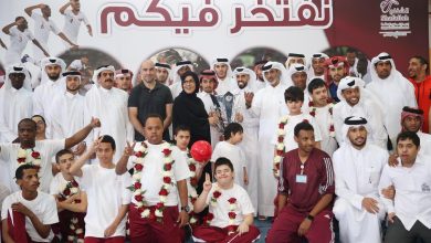Qatar National Football Team visits Shafallah Center