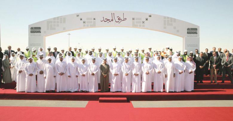 PM opens Al Majd Road