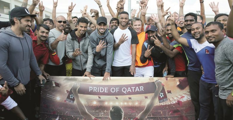 Qatar Airways celebrates National Sport Day