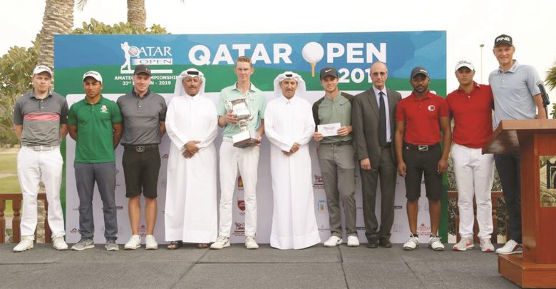 Mathiesen claims Qatar Open amateur title