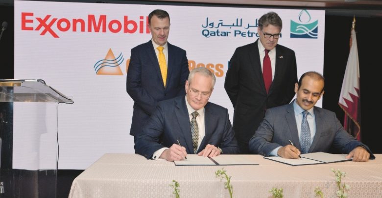 QP, ExxonMobil sign $10bn pact