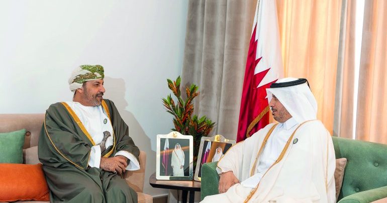 Prime Minister meets Oman’s Minister of Interior