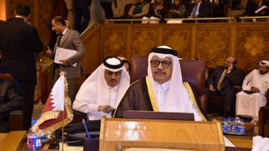 Qatar attends Arab League meeting in Cairo
