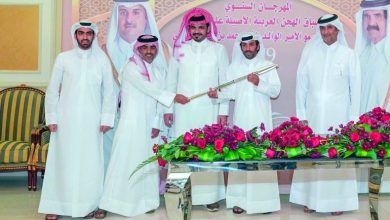 Sheikh Joaan crowns winners of H H the Father Amir Camel Racing Festival’s Day 8