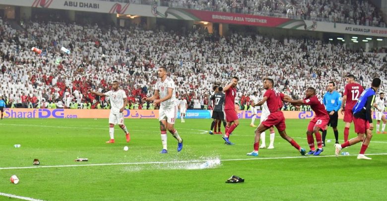 UAE to play in empty stadium and fined $150K for fans targeting Qatar