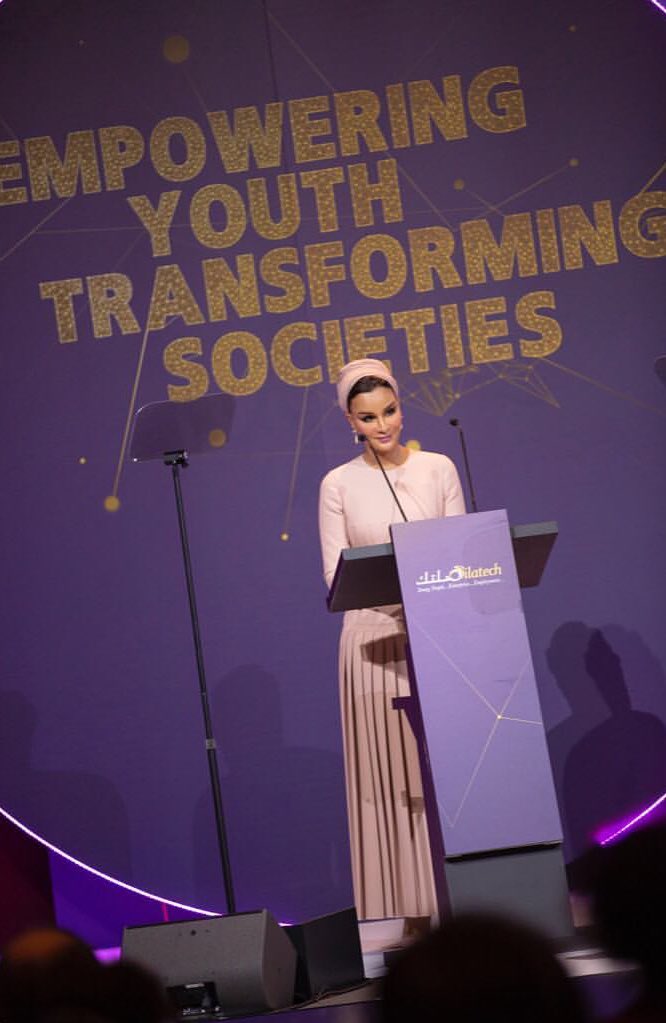 Youth will receive three million employment opportunities globally by 2022: Sheikha Moza