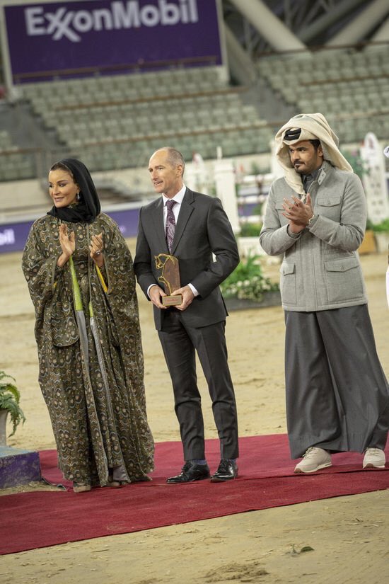 Sheikha Moza crowns winner of CHI Al Shaqab Equestrian Competition
