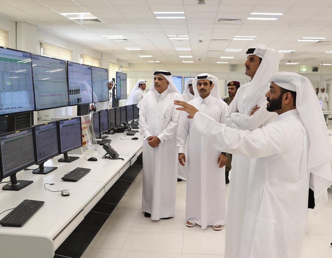 Amir inaugurates Umm Al Houl Power Plant
