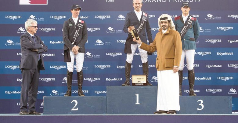 Joaan bin Hamad crowns winners of «Grand Prix» of «Longines Global Champions»
