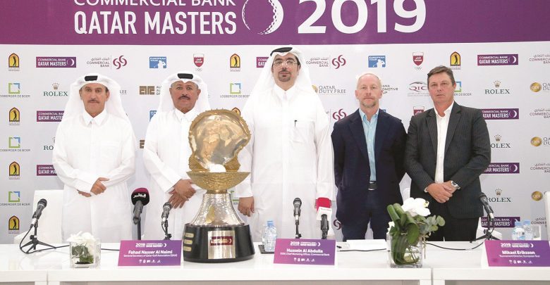 Qatar Golf Association is ready to kick off Qatar Masters 2019