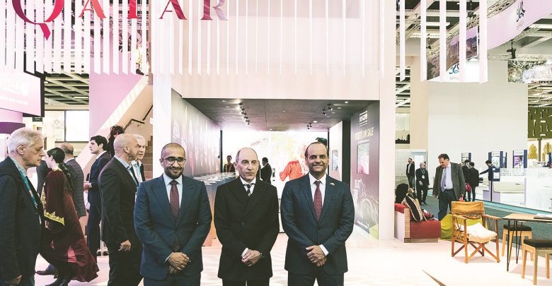 Al Baker inaugurates Qatar pavilion at ITB Berlin
