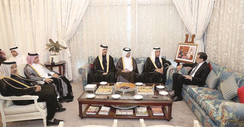 Shura Council Speaker meets Moroccan Prime Minister and Kuwaiti Speaker