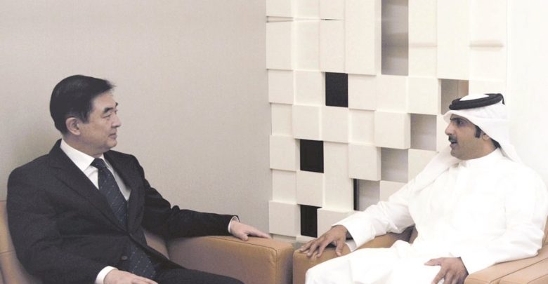Qatar Media Corporation CEO meets Chinese envoy