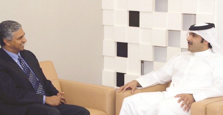 Qatar Media Corporation CEO meets India's Ambassador