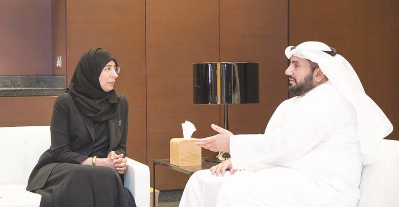 Minister of Public Health meets Kuwaiti counterpart