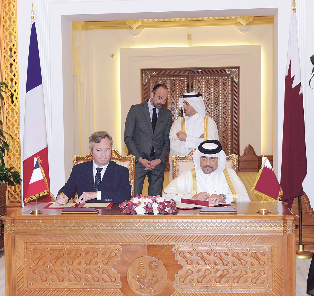 Qatar and France sign several pacts; reiterate fight against terrorism