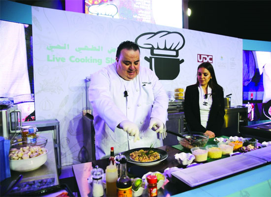 Hundreds throng The Pearl-Qatar's live cooking show