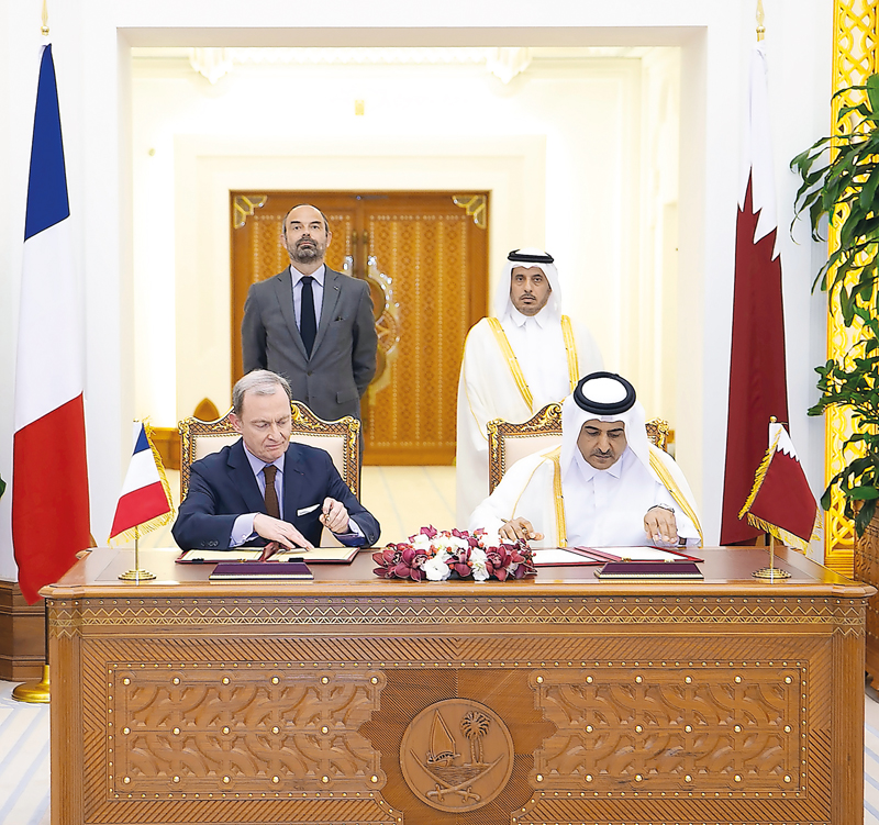 Qatar and France sign several pacts; reiterate fight against terrorism