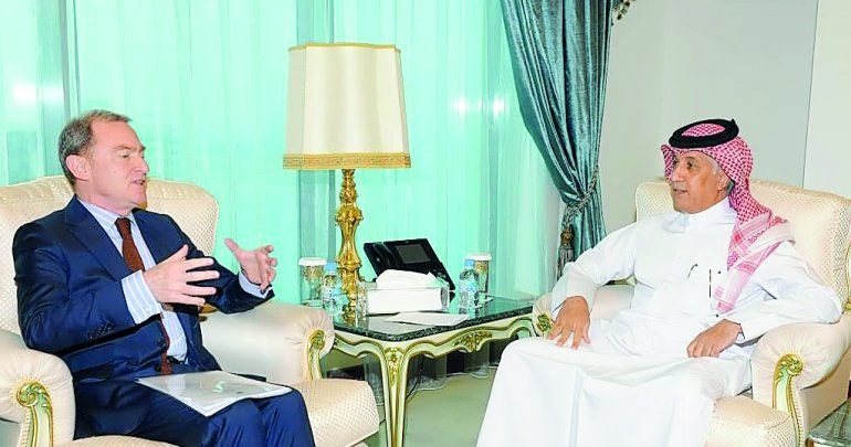 Qatar, France review bilateral relations
