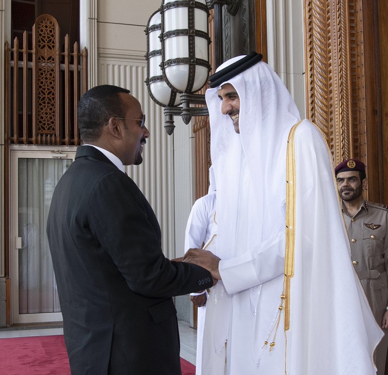 Amir and Prime Minister of Ethiopia hold talks