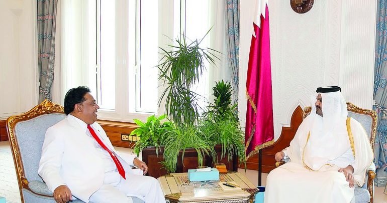 Deputy Amir honors outgoing Sri Lankan Ambassador