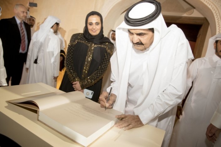 Desert Rose blooms as Amir Inaugurates National Museum of Qatar