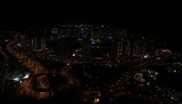 The Pearl-Qatar observes Earth Hour