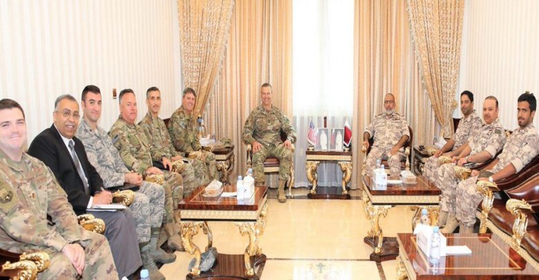 Chief of Staff meets Commander of US Air Forces Central Command