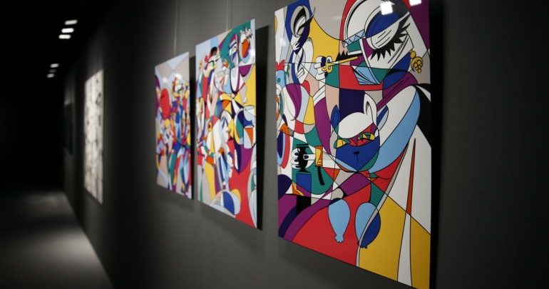 Qatari artist displays his works at Escapism exhibition at Katara