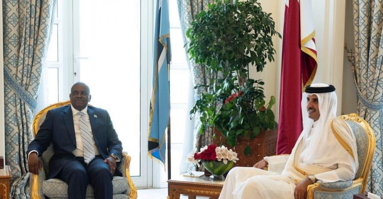 Amir, Botswana President review ties