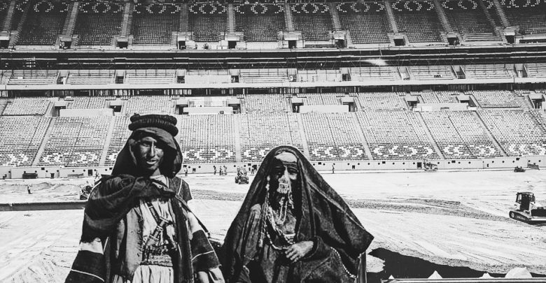 What if the Al Bayt Stadium was 100 years ago?!