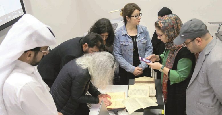 Qatar National Library hosts workshop on Islamic manuscript papers