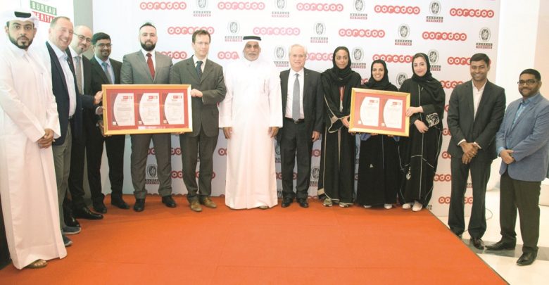 Ooredoo Qatar among top in business continuity management